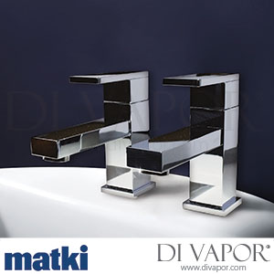 Matki EXD22 BATH Elixir Blade Pair of Deck Mounted Bath Taps Spare Parts